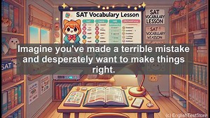 5000 Must Know SAT Vocabulary - Expiate: The SAT Word for Making Amends