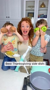 Layered Sweet Potato and Apple Casserole 🍎 Spice up your holiday spread with this sweet & savory side dish! The best part? With the natural sweetness of fresh orange juice, apples, and sweet potatoes, you won’t need to add any additional sugar! Love, Ms. Dash 😘😘😘 Ingredients: 2 sweet potatoes, peeled 3 apples, peeled 1 tablespoon flour 1 tablespoon fat of choice (coconut oil, butter, veggie oil) 1 cup fresh orange juice Walnuts, cranberries, and fresh herbs (to garnish) Directions: 1. Use th