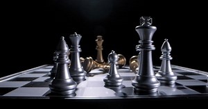 Dramatic Push On Chess Board Toppled Stock Footage Video (100% Royalty-free) 1096266181 | Shutterstock