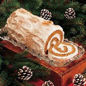 Gingerbread Roll Cake