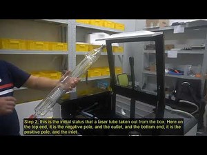 Laserbox: How to replace the laser tube