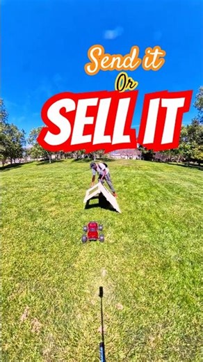 Sending my $1000 CUSTOM BUILT RC Truck off a ramp I designed and built