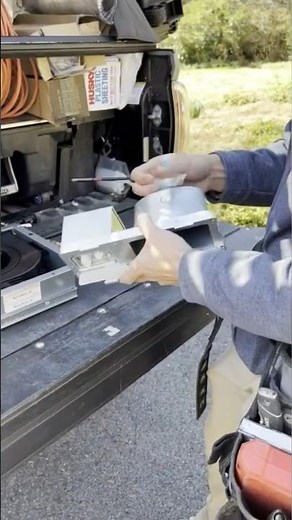 Exhaust Fan Installation: Wire Housing & Backdraft Damper