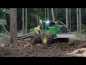 Mid-South Forestry @JohnDeere 768 Skidder Demo