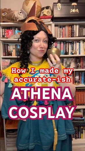 How I made my ATHENA GODDESS OF WISDOM cosplay