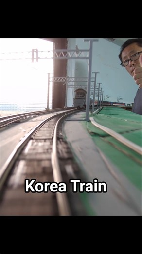 종이박스로 만든 입환기관차가 끄는 무궁화호열차 모형기차 기차동영상 Korea Model Train Video