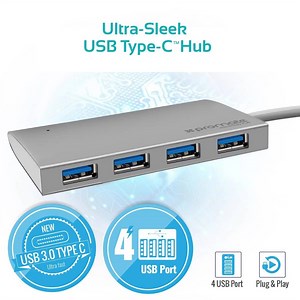 Promate miniHub-C4: Achieve more while using less. The miniHub-C4 Type-C™ USB hub has 4 USB ports in 1 device that lets you save on space without cutting down on connectivity. Buy Now : https://goo.gl/yRhJKM | Promate | Facebook
