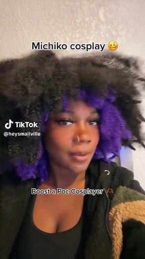 Gm 🌞 #michikoandhatchin #michiko #michikomalandro #michikocosplay #manga #Anime #blackcosplayer