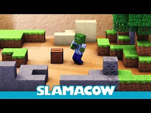 Minecraft Leaking into the Real World - Minecraft Animation - Slamacow