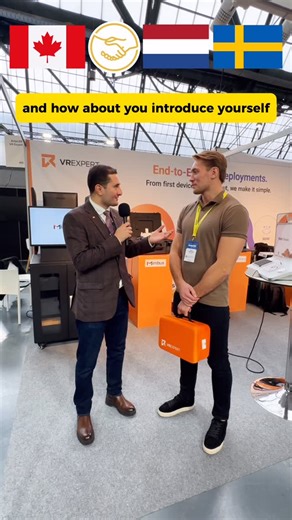 Daler Aliberdiev on Instagram: "Lukas Adebahr — Business Development Manager Northern Europe, VR Expert 🇳🇱🇸🇪 🇨🇦🤝🇪🇺 DECA Europe: www.dalerosevents.com/deca At UnitedXR, Lukas shared exciting news about VR Expert’s expansion into Canada 🇨🇦, including the launch of a new Toronto office — strengthening their presence across North America and the Nordics. VR Expert enables enterprises, industrial companies, healthcare organizations, and educational institutions to deploy XR solutions end-t