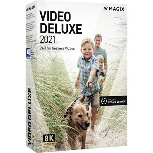 Videoredigeringsprogramvara - Magix - Video deluxe (2021) - 900 effekter - 8K UltraHD | CDON