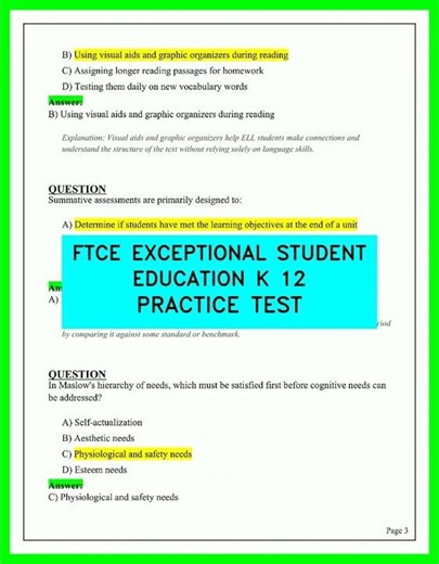 2026 FTCE ESE K-12 Practice Test: Master Every Question For Your Florida Certification