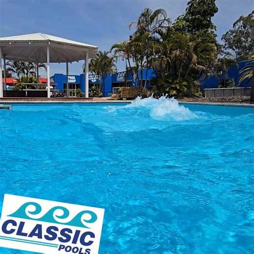 Were Making a splash at Classic Pools! Come and check out our stunning display centres, where you can see all the latest pool designs and features in action. The kids can’t get enough of this fun air feature in one of our ten Brisbane display pools — and trust us, you’ll love it too! Visit us today and discover why Classic Pools are the go-to choice for families across Australia. #ClassicPools #BrisbanePools #FamilyFun #AboveGroundPools #FibreglassPools #StopBeingPooless | Classic Pools Australi