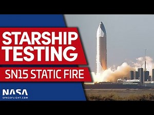 Starship SN15 Static Fire #2