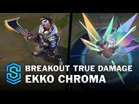 Breakout True Damage Ekko Skin Spotlight