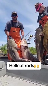 903K views · 19K reactions | Hellcat rods catches these giant flatheads #hellcatrods #monsterfish #catchthefever #fisherman #flathead #angler The catfishing duo guide service LLC | Catch The Fever | Facebook