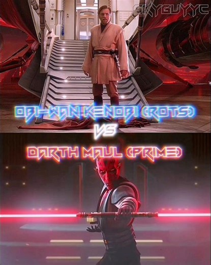 Obi-Wan Kenobi vs Darth Maul🔥| #starwars #obiwankenobi #edit #versus #shorts #music #darthmaul #4k