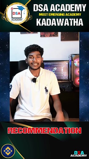🚀 Crypto Trading හරියටම ඉගෙනගන්න කැමතිද? DSI Academy එකත් එක්ක එකතුවෙලා ප්‍රවීණ ලෙස Crypto Trading කරන්න ඉගෙනගන්න! 📊💸 ✅ ආරම්භකයන්ට සුදුසු පාඨමාලා ✅ Real World Methods ✅ ප්‍රවීණ ආචාර්යයන්ගේ උපදෙස් සහ සහාය ✅ විශ්වාසය ඇති ප්‍රතිඵල! 🔥 ඔබ ආරම්භකයෙක් වුවත්, වඩාත්ම දක්ෂ Trader කෙනෙක් වුවත්, DSI Academy ඔබ වෙනුවෙන් ඉන්නවා. 📚 ඉගෙනගන්න – වෙළඳාම කරන්න – ජයගන්න!‍ 📞 වැඩි විස්තර සඳහා අමතන්න: 074 412 3628 - Rajitha 076 418 8318 - Charu 078 880 0705 - Poornika 078 880 0725 - Imeshi 078 880 0709 - Achini 0