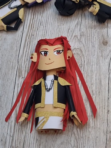 Creative Paper Crafts with K-Pop Demon Hunters