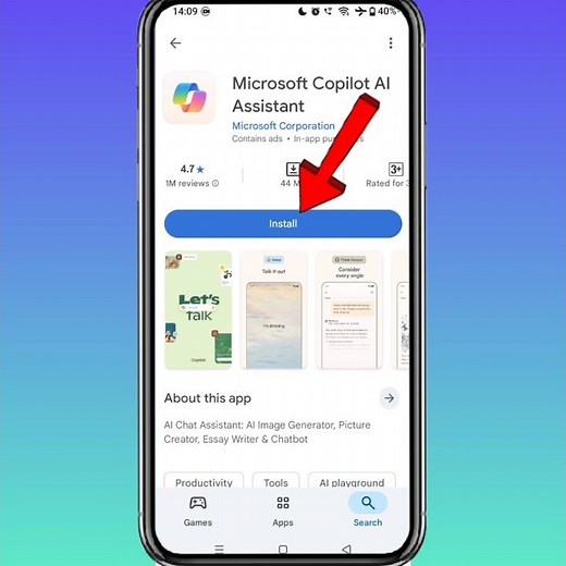 How To Install Microsoft Copilot: Ai Assistant App On Android #ai