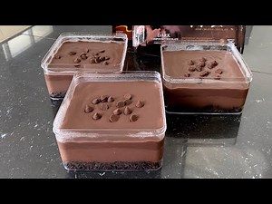 No oven no kukus dessert box, Oreo Double Choco Dessert Box, lumerrrr banget coklat nya