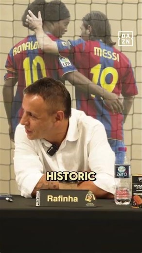 Ronaldinho makes his pick between Messi and Ronaldo 👀⚽️