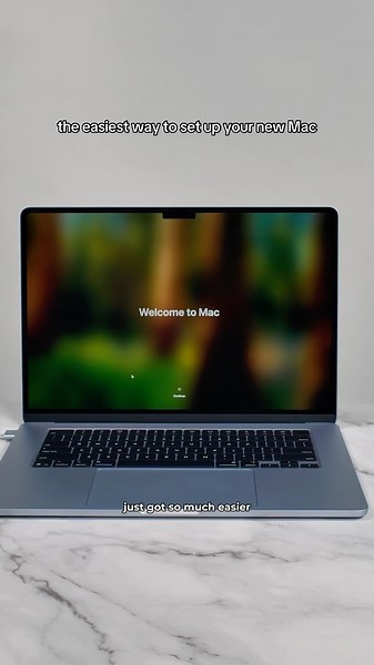 How to Set Up New MacBook FAST! Set Up with iPhone in macOS 15.4 #macbook