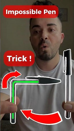 Impossible Pen Trick | Amazing Magic Illusion You Can Try at Home