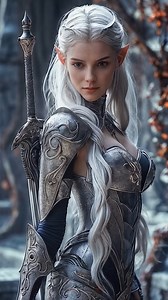 21K views · 1.1K reactions | #fantasyart #fantasy #warrior #beautifulwoman #elf | Fantasy Artwork AI | Facebook