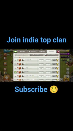 join india top clans in coc by coc with piyush