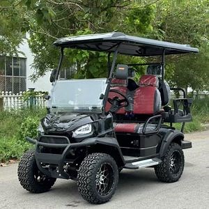[Hot Item] New Model 4 Seater Golf Cart Electric 4 Passenger Sightseeing Golf Cart