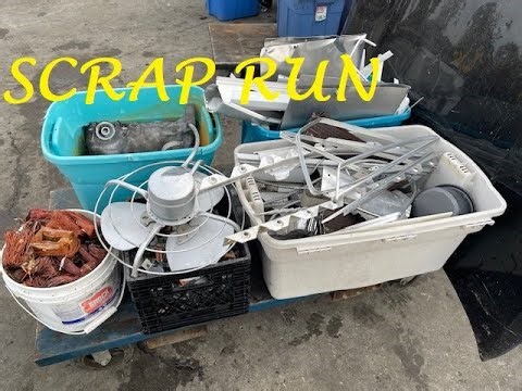 Scrap Run With Processing + Month End Scrap Totals
