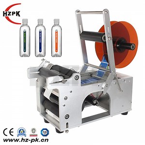 [Hot Item] Hzpk Mt 50 Plastic Round Bottle Labeling Machinery