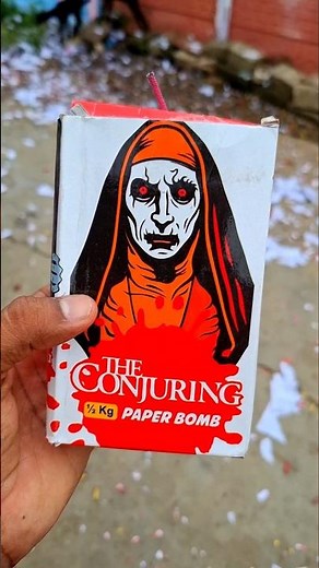 1/2 KG The Conjuring Paper Bomb Kannan Crackers 2025 Testing #kannancrackers #paperbomb