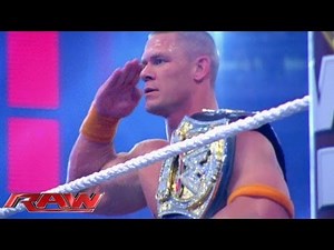 A look at John Cena's extraordinary career: Raw, Oct. 21, 2013