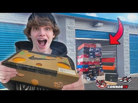 ¡Compré una bodega abandonada llena de tenis exclusivos!