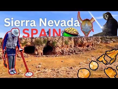 Finding real GOLD TREASURE inside the caves of Sierra Nevada!