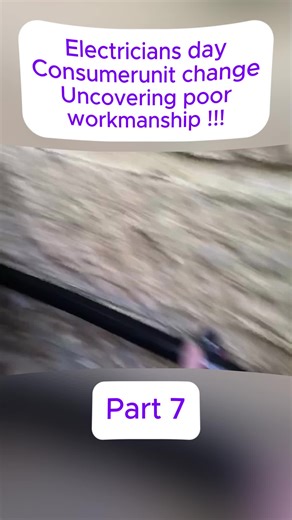 Electricians day Consumer unit change Uncovering poor workmanship !!!#Electrical#Electrician#cjrelectrical#EVCharging#cjrshop#tomnagi#