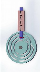 Rotation to 3-stage lift #mechanism #HowItWorks#Solidworks #STEM #CAD #SatisfyingVideo#Relaxing