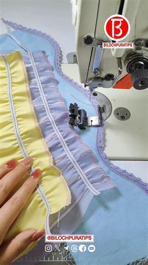 Sewing Tools And Tutorial Adjustable size elastic presser foot