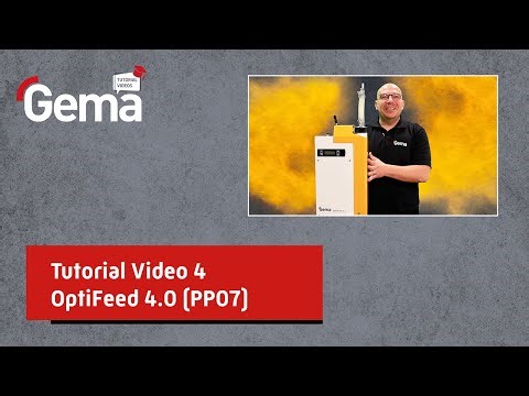 Tutorial Video 4: OptiFeed 4.0 (PP07)