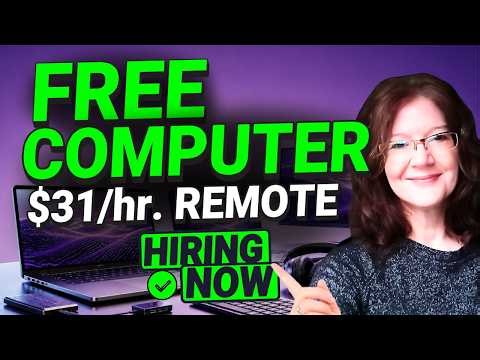7 Companies That'll Literally Give You A Computer To Work From Home ! HIRING NOW Remote Jobs