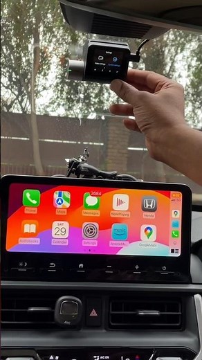 70mai Pro+A500S Car Dash-cam installation #dashcam #honda #installation #shorts