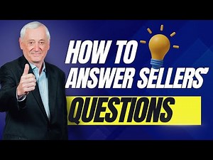 How To Answer Sellers Questions - Weekly Lesson