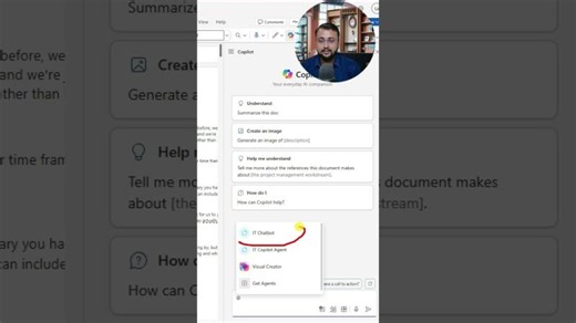 Use your Custom Copilot Agents in Word and Power Point | Dilip Shah