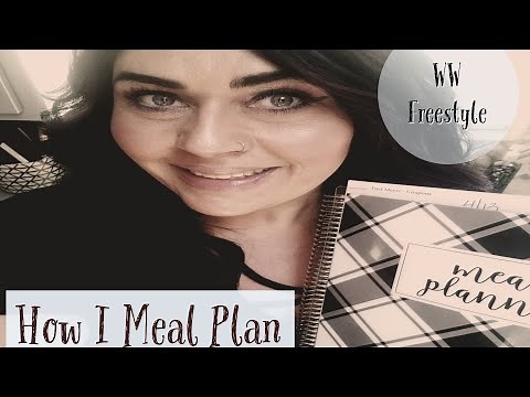 HOW I MEAL PLAN ON WW | WEIGHT WATCHERS!!