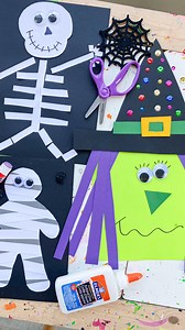 Paper Crafts 🧙🏻 follow @abcdeelearning for more kids ideas. Comment FREE to get templates for the crafts | ABCDeeLearning
