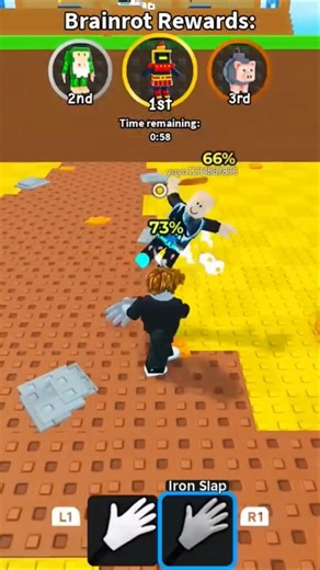 Roblox fun games to play, the winner will get brainrot.#brainrot #roblox #shorts