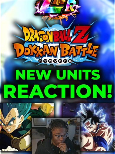 New LR UI Goku & SSBE Vegeta Reveal Reaction