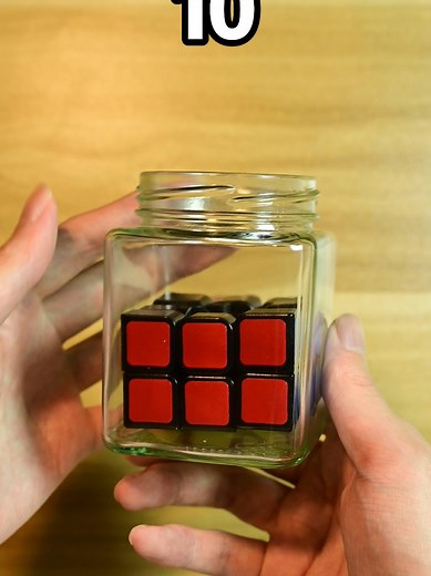 Solving Rubik's Cube in a Bottle: Money Saving Man's Trick